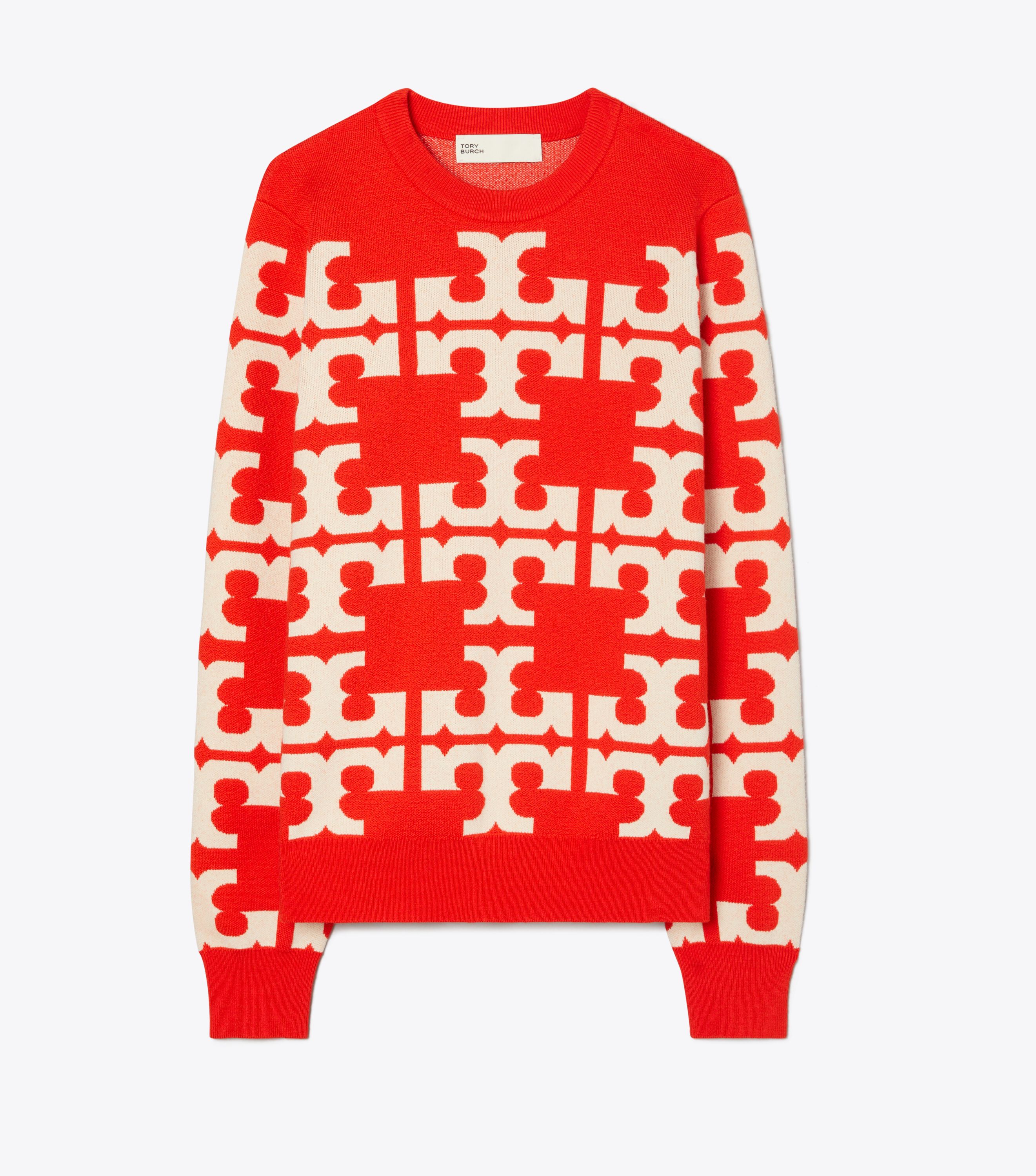 Tory burch logo sweater outlet