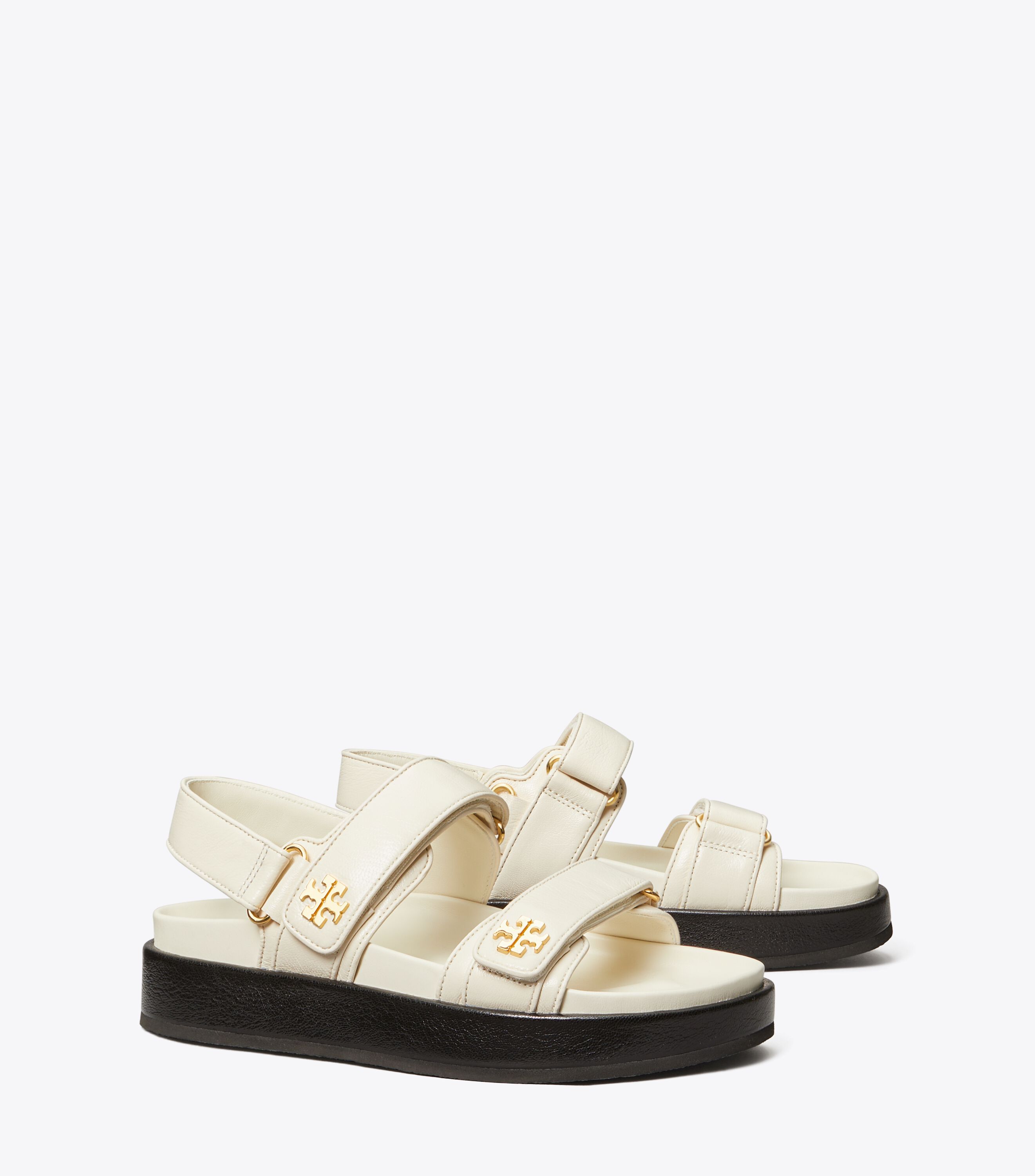 Multi colored tory burch sandals new arrivals