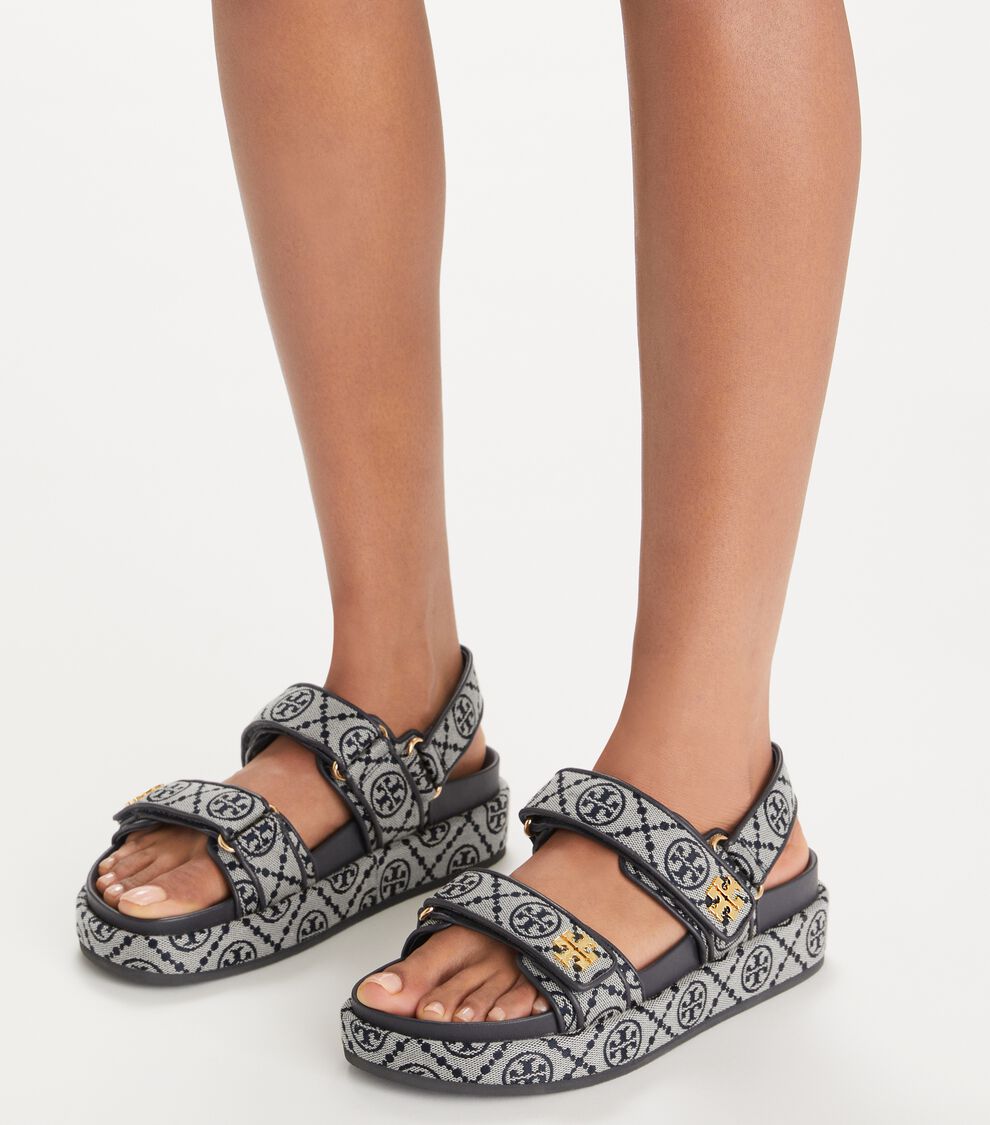 T Monogram Kira Sport Sandal, Perfect Navy Tory Burch UAE