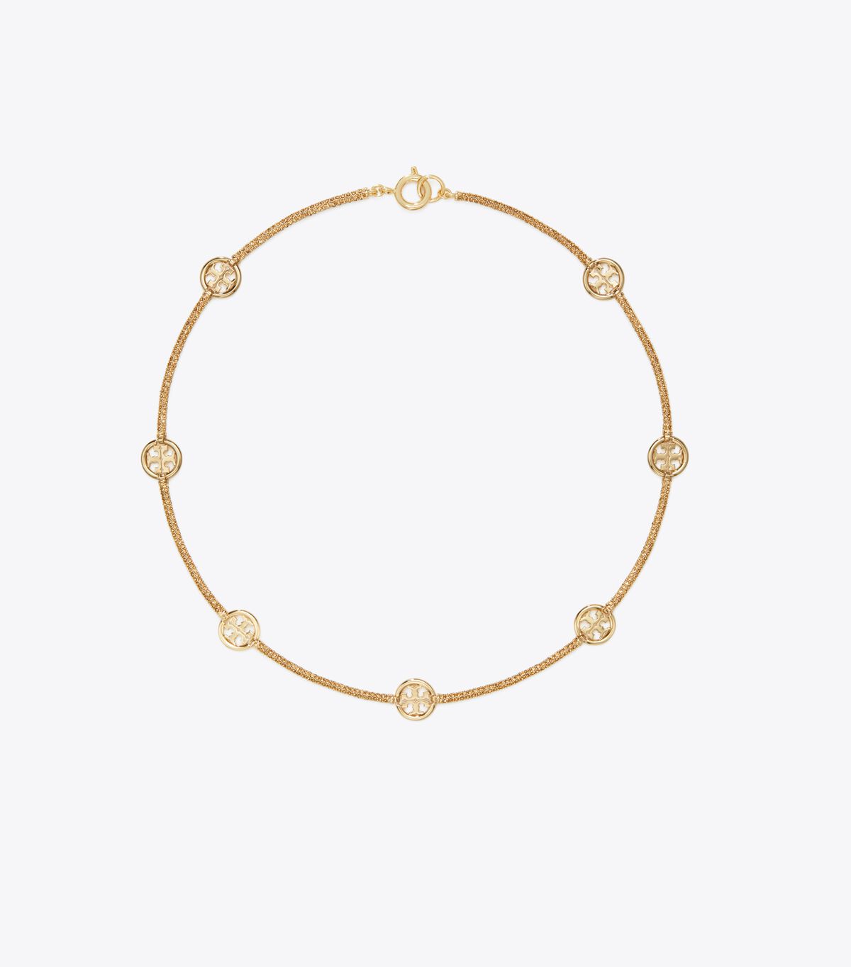 tory burch miller pave necklace