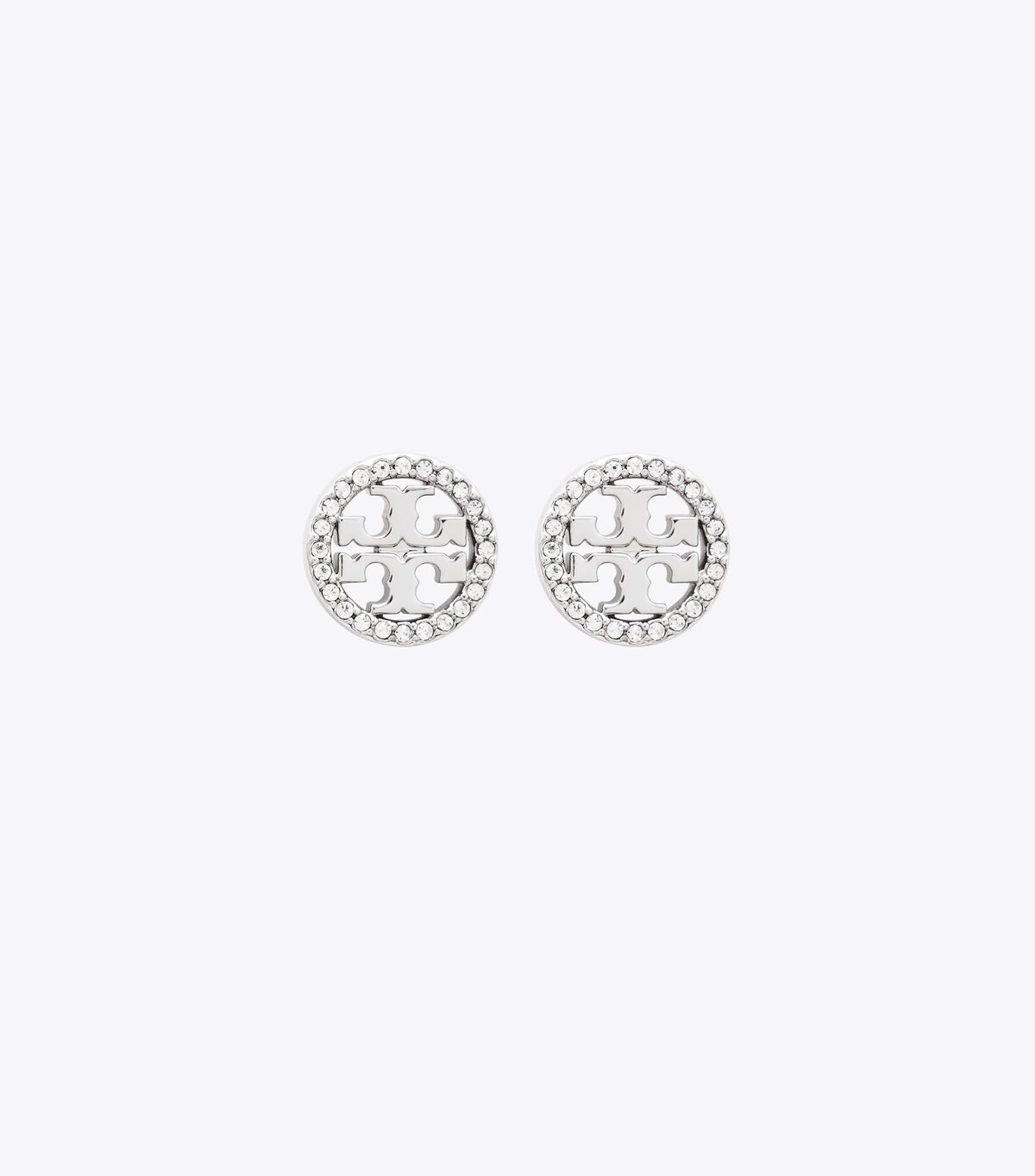 tory burch miller pave stud earring