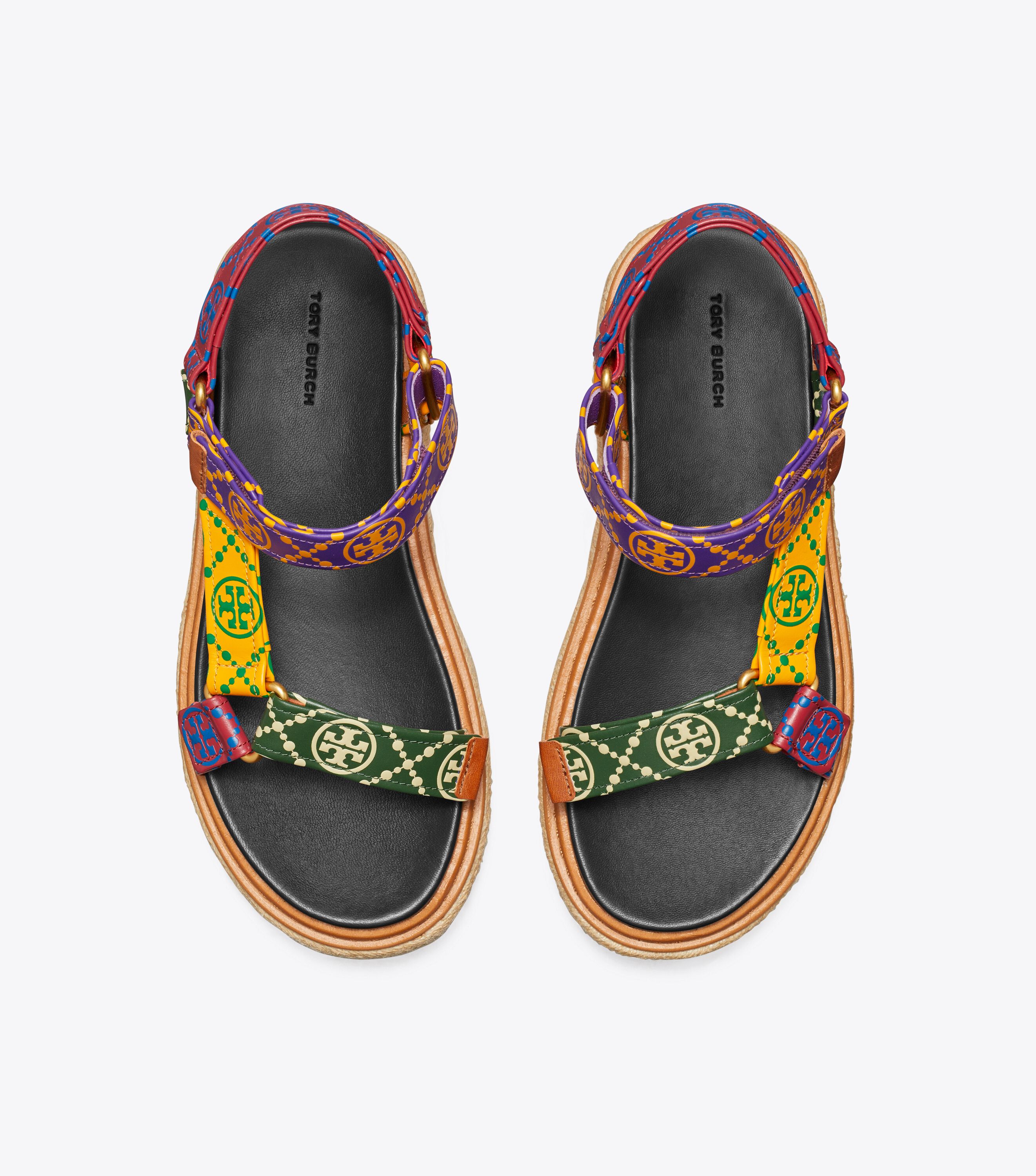 Tory Burch T Monogram Rope Sport Sandal Tory Burch UAE