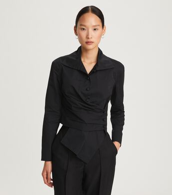 TEXTURED POPLIN WRAP SET