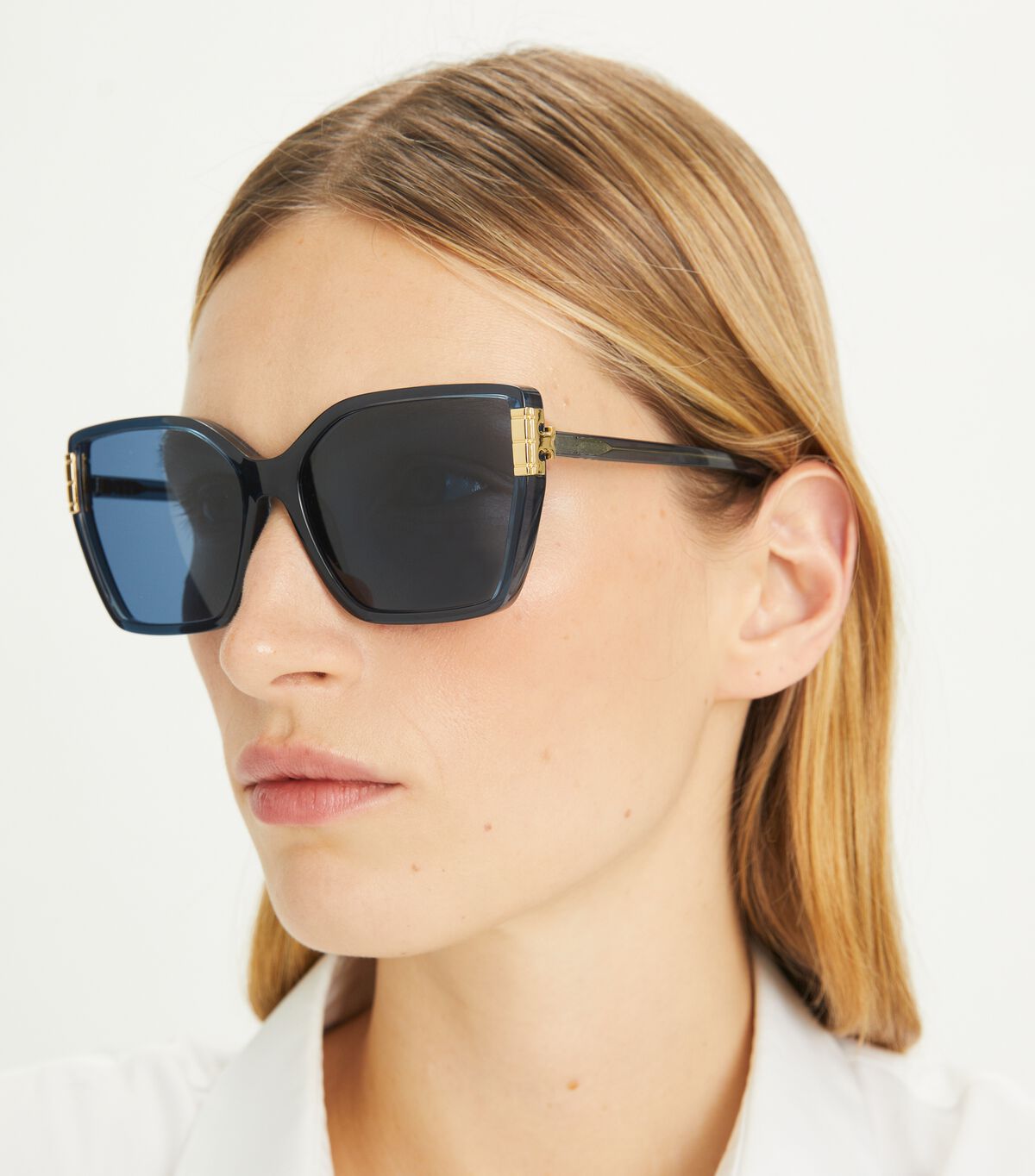 Eleanor Oversized Cat-Eye Sunglasses tory burch eleanor oversized cat eye sunglasses