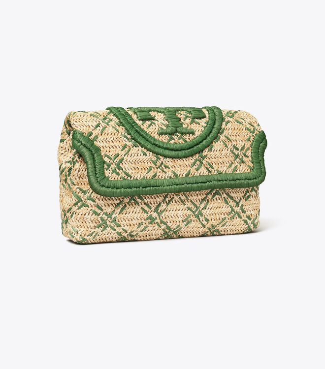 Fleming Soft Straw Clutch