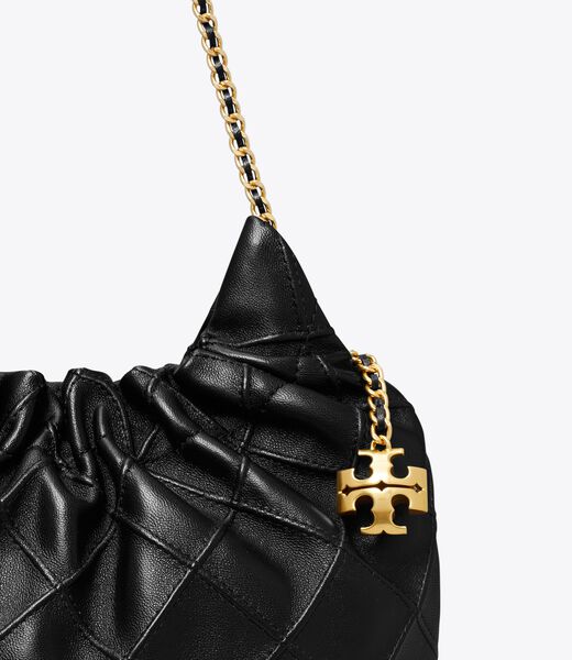 tory burch mini fleming soft hobo bag