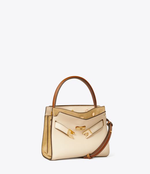 tory burch petite lee radziwill double bag