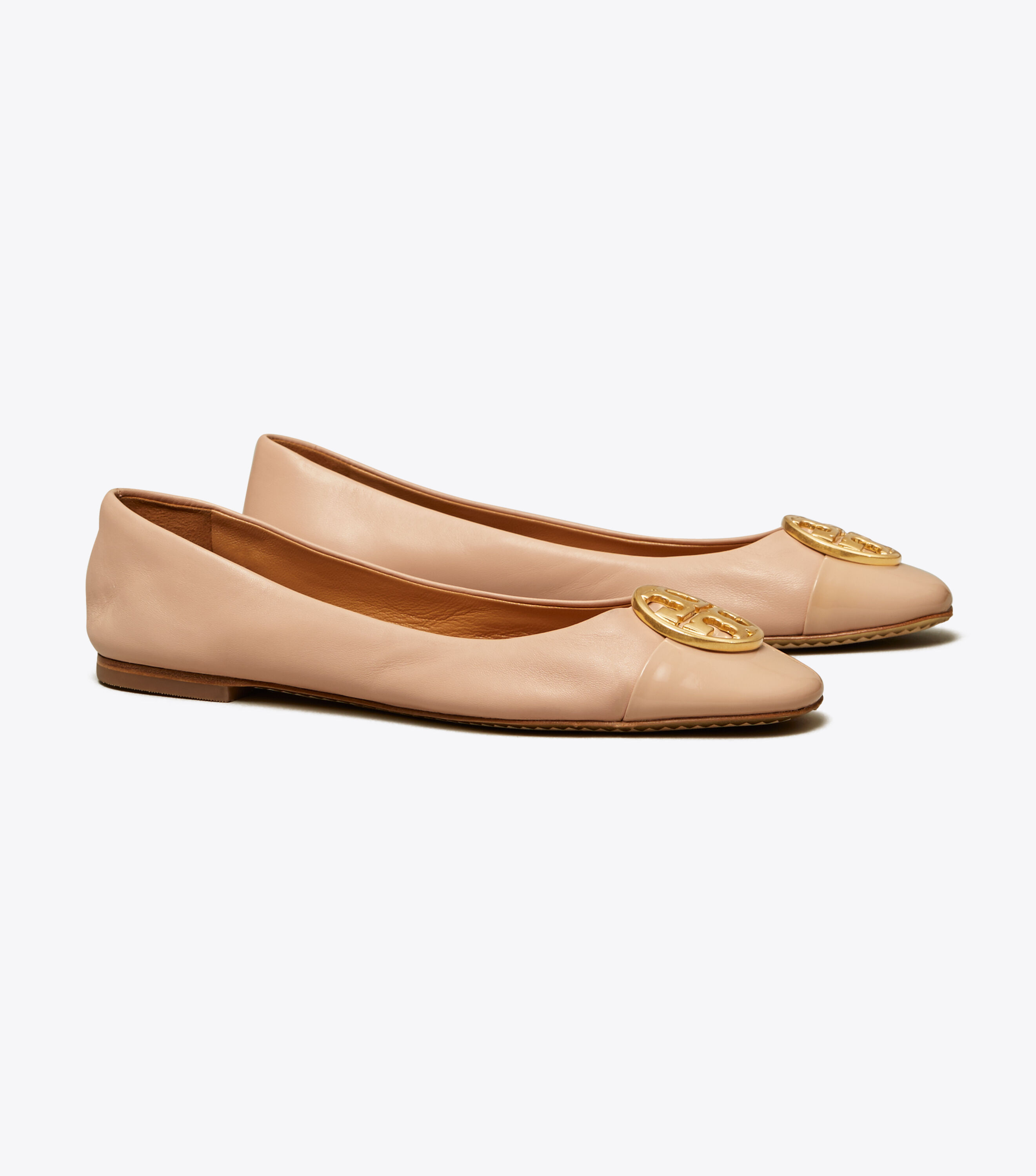 Tory burch chelsea cap toe flat on sale