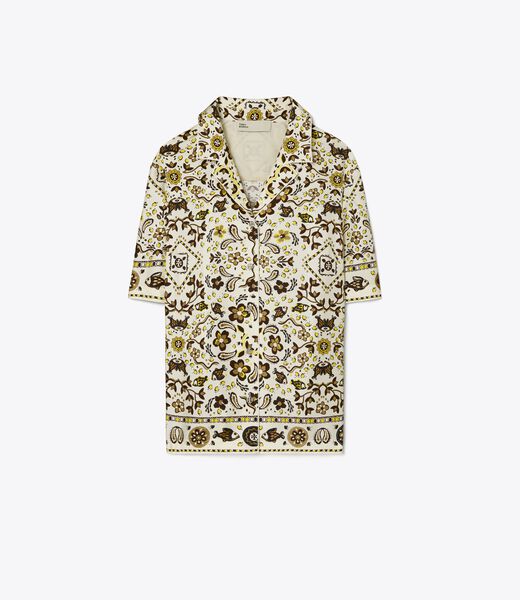 Printed Silk Shirt