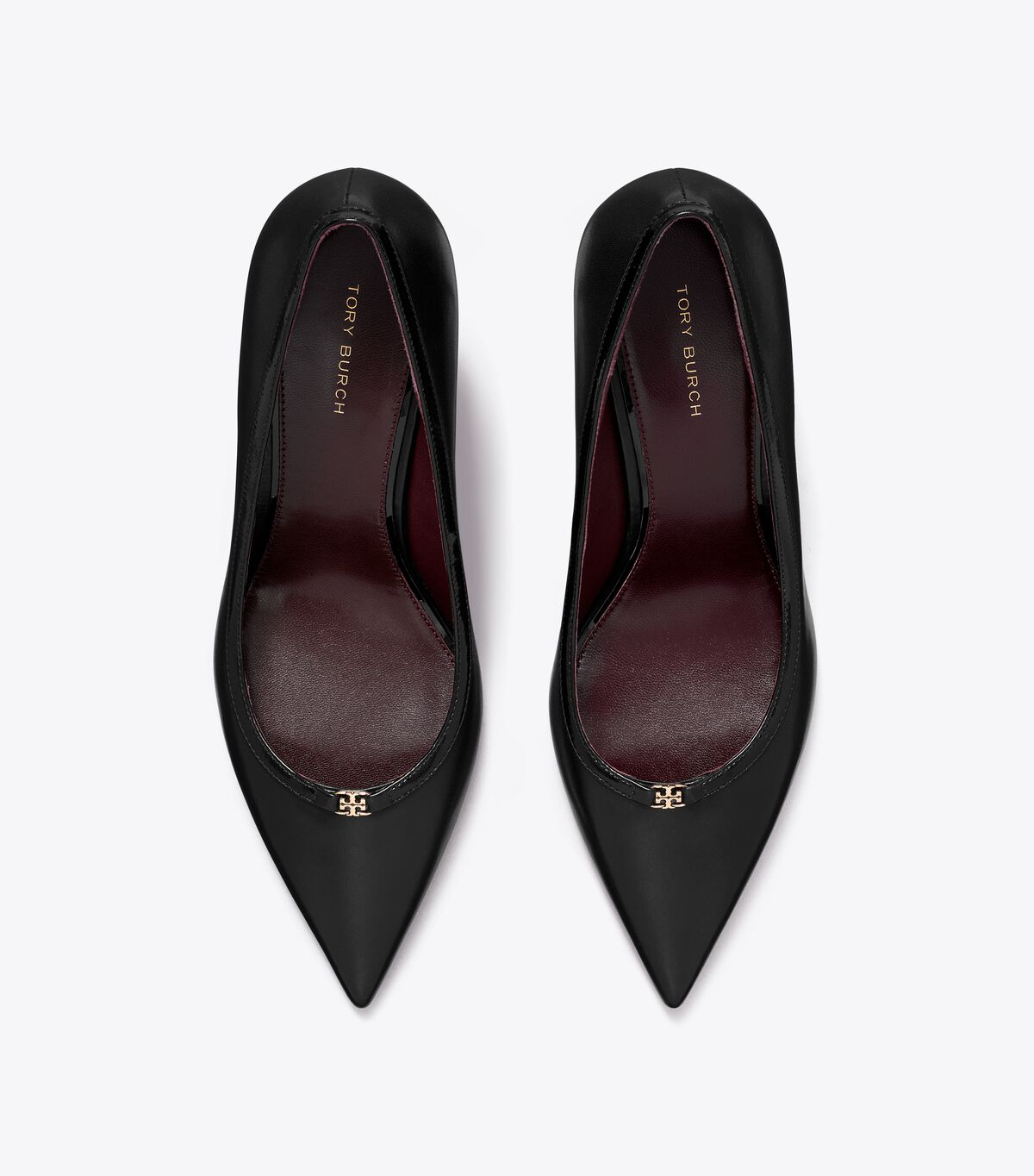 tory burch double t buckle pump