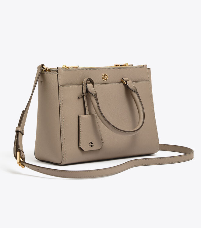 Robinson Small Double-Zip Tote | The Archive Edit | Tory Burch