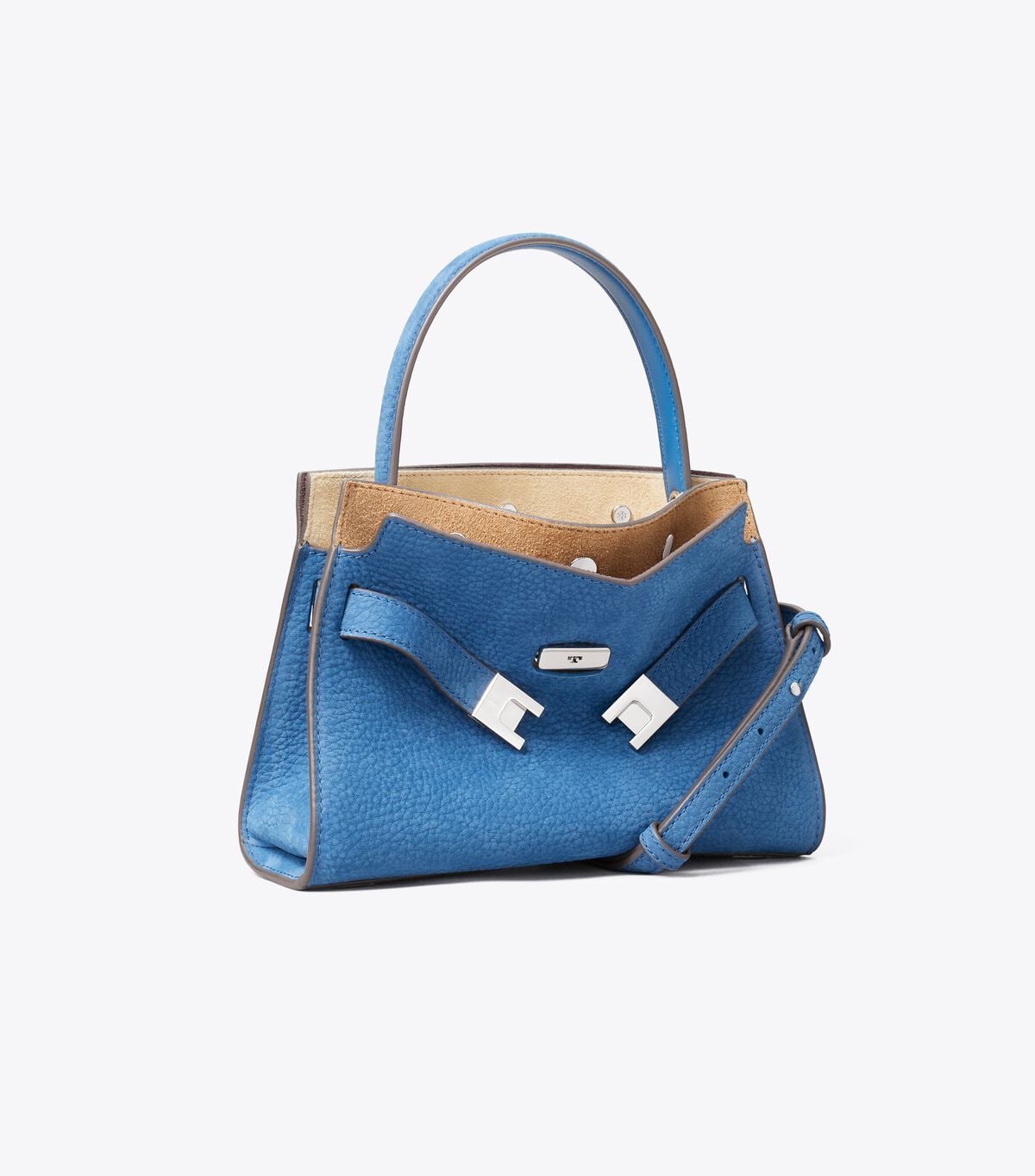 Petite Lee Radziwill Nubuck Double Bag tory burch petite lee radziwill nubuck double bag