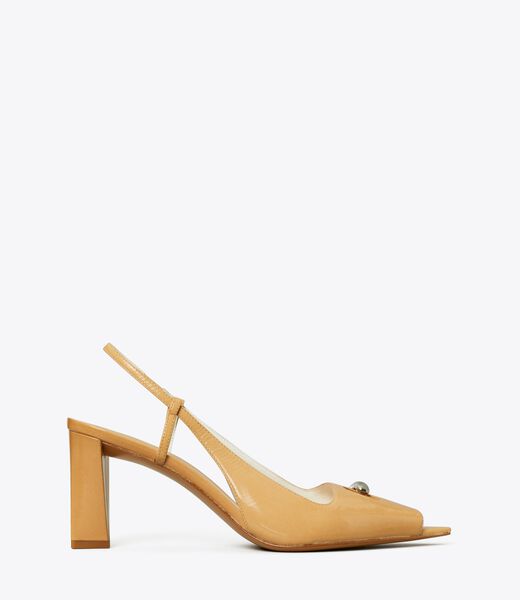 tory burch pierced peep toe slingback