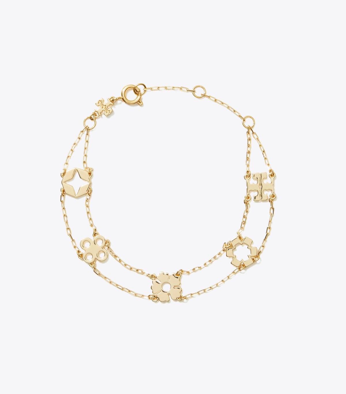tory burch double strand bracelet