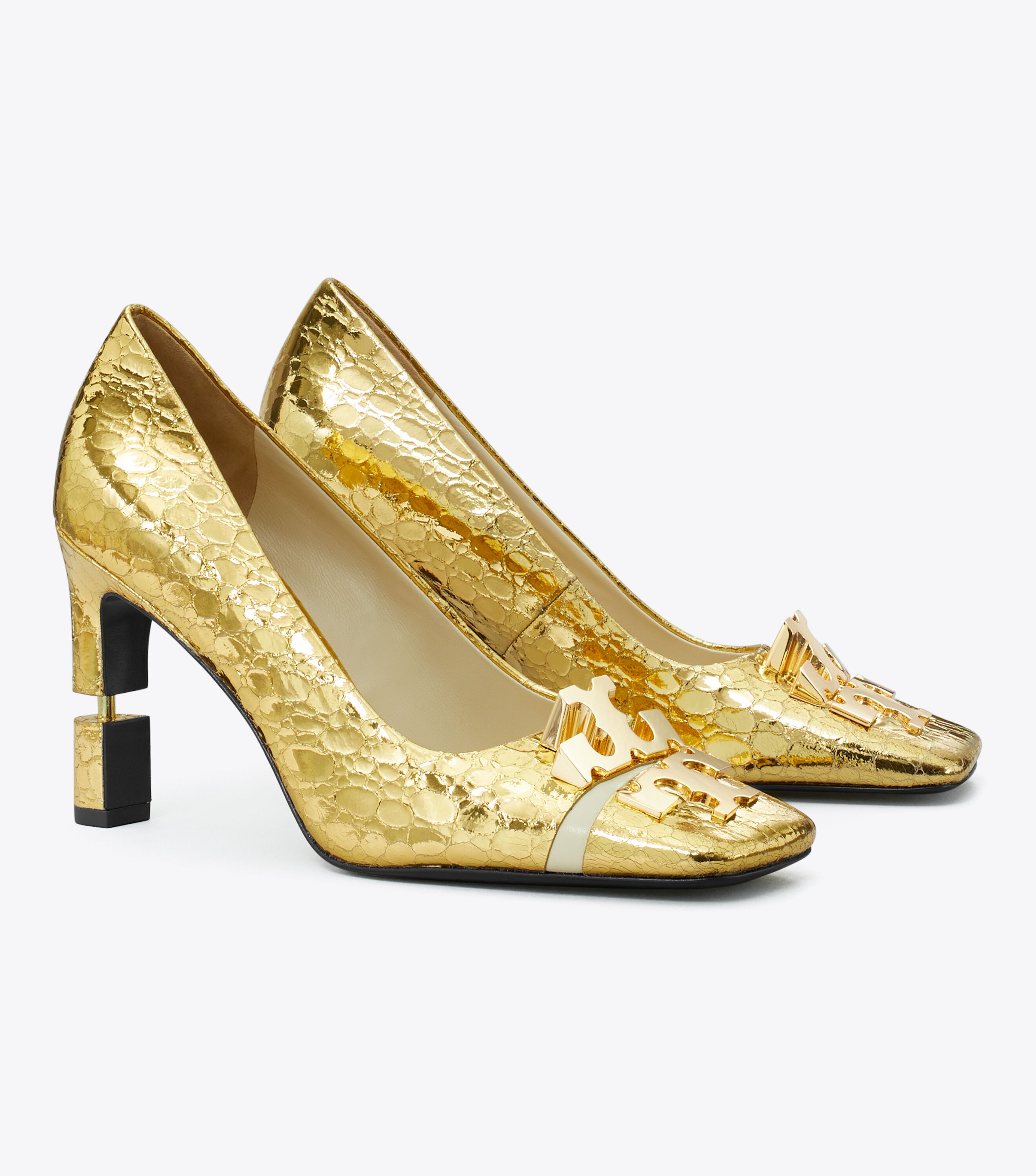 Dolce and gabbana fall 213 gold heels clearance