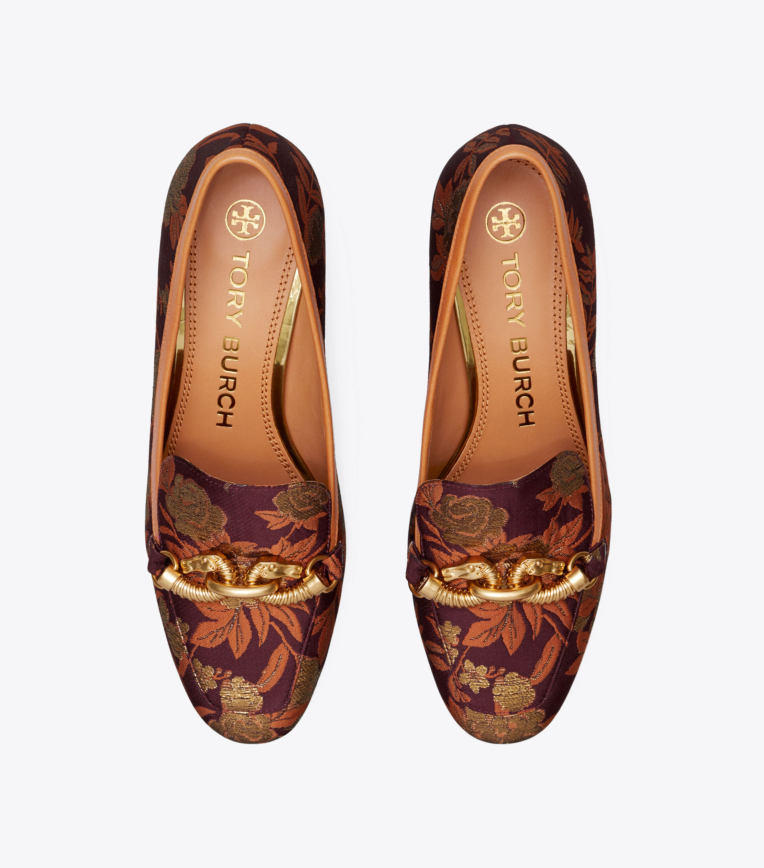Jessa Jacquard Mid heel Pump