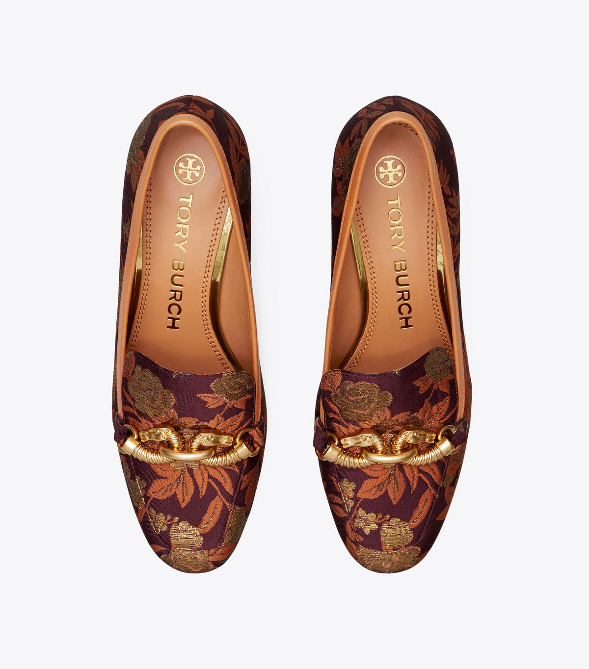 tory burch jessa jacquard mid heel pump