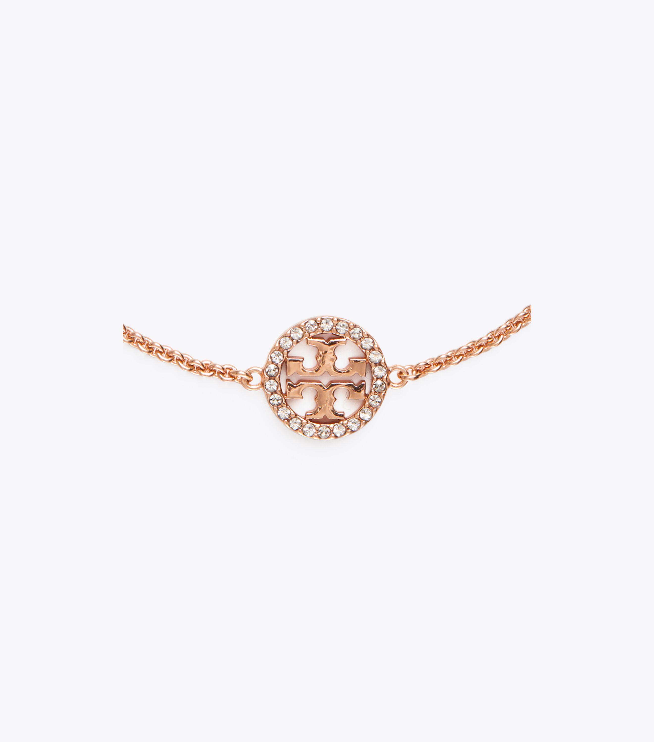 Tory burch rose gold necklace new arrivals