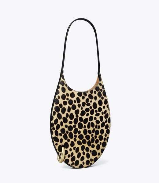 tory burch small pierced calf hair handbag