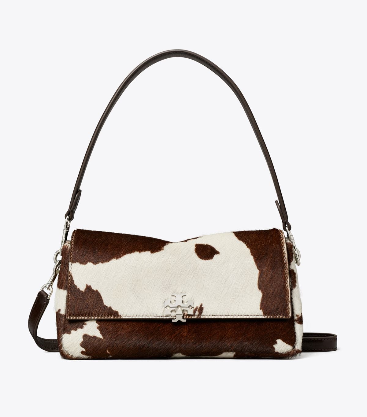 Small Charlie Calf Hair Shoulder Bag tory burch small charlie calf hair shoulder bag