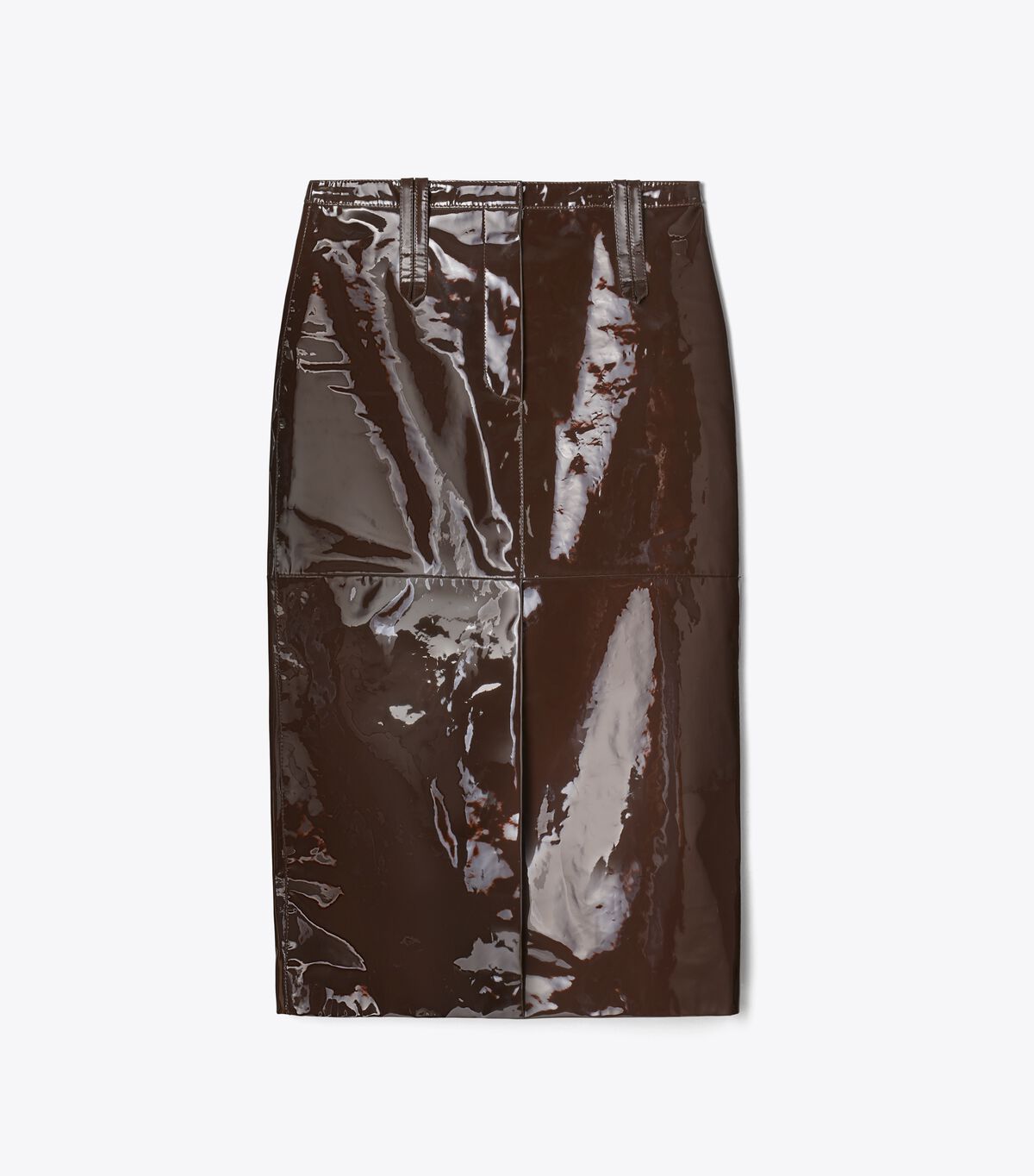 tory burch patent leather skirt