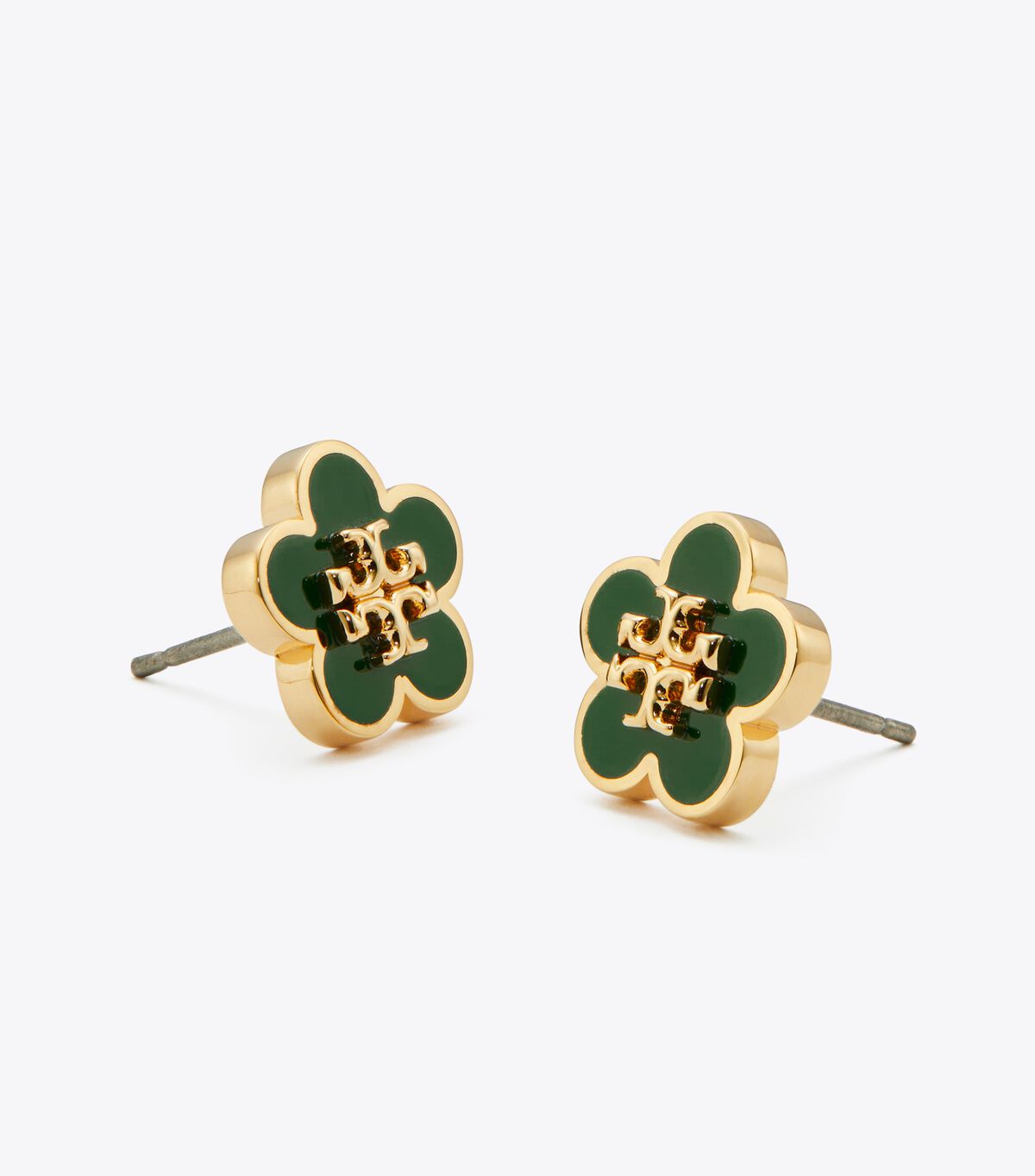 tory burch forget me not enamel stud earrings