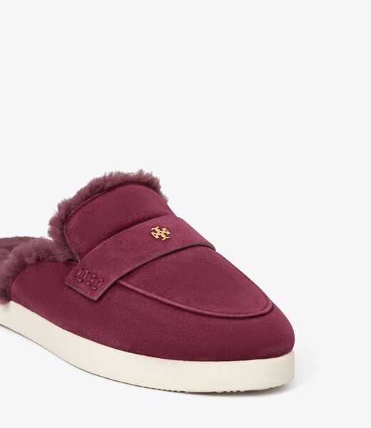 tory burch ballet sport shearling mule