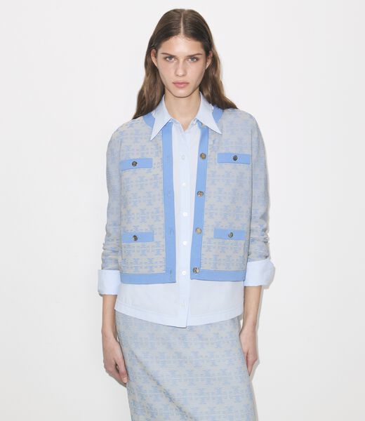 tory burch kendra viscose cardigan