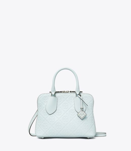 tory burch mini t monogram leather swing satchel