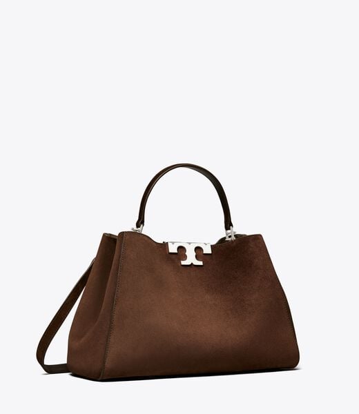 Eleanor Suede Satchel tory burch eleanor suede satchel
