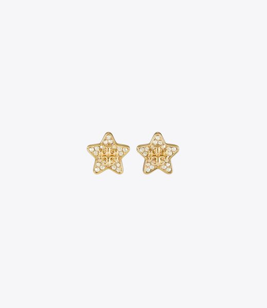 Kira Pavé Star Stud Earring