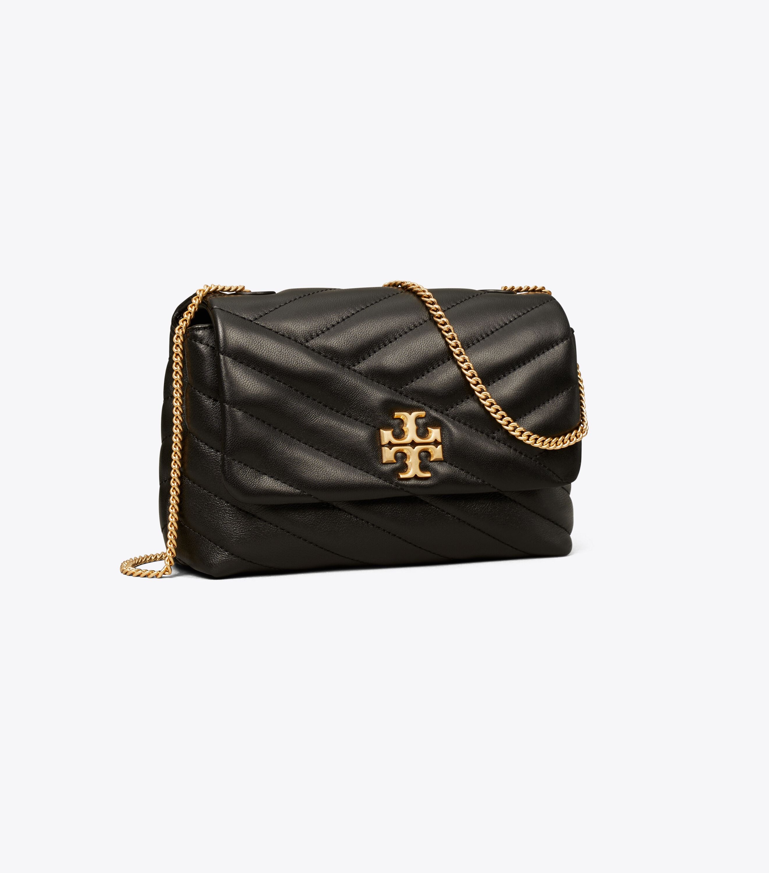 Kira Chevron Mini Bag, Black | Tory Burch UAE