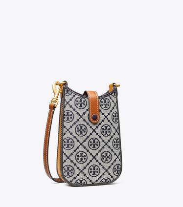 T Monogram Phone Crossbody