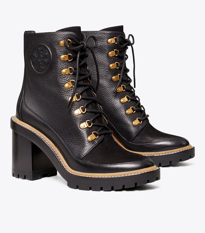 Miller Mixed-Materials Lug Sole Boot
