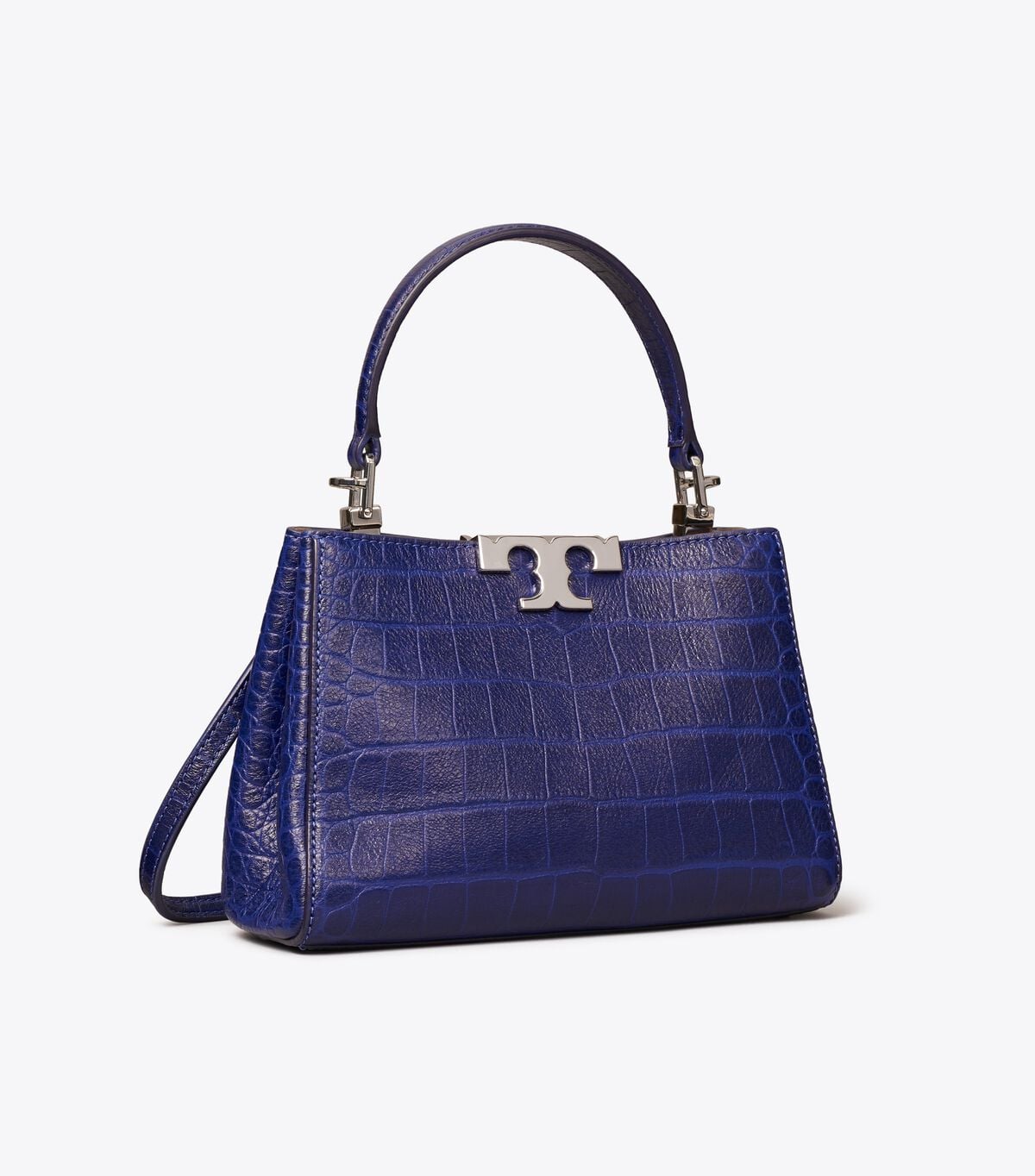 Mini Eleanor Soft Croc-Embossed Satchel tory burch mini eleanor soft croc embossed satchel