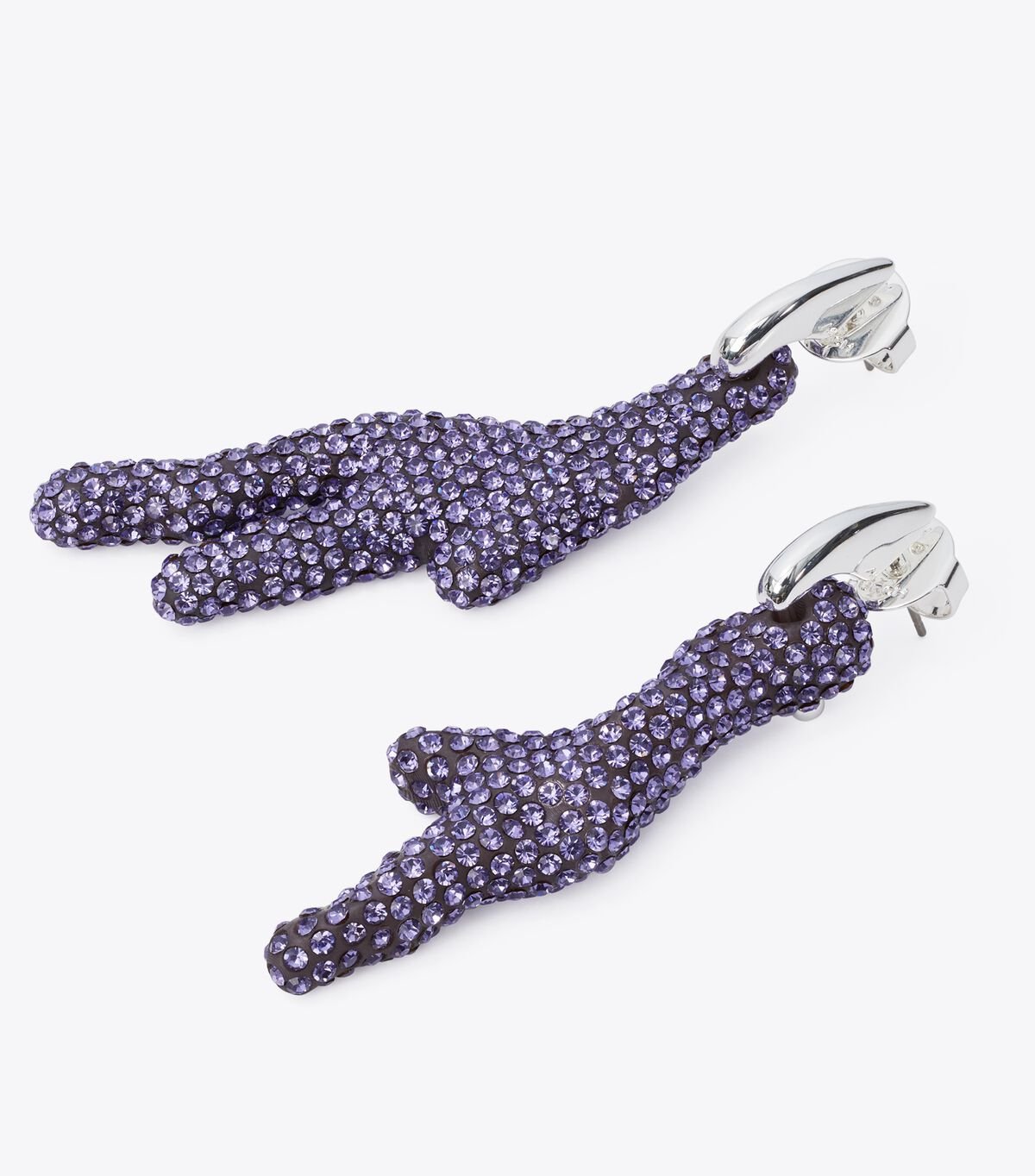 Curiosity Coral Hoop Earrings tory burch curiosity coral hoop earrings