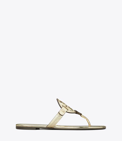 tory burch صندل ميلر المعدني