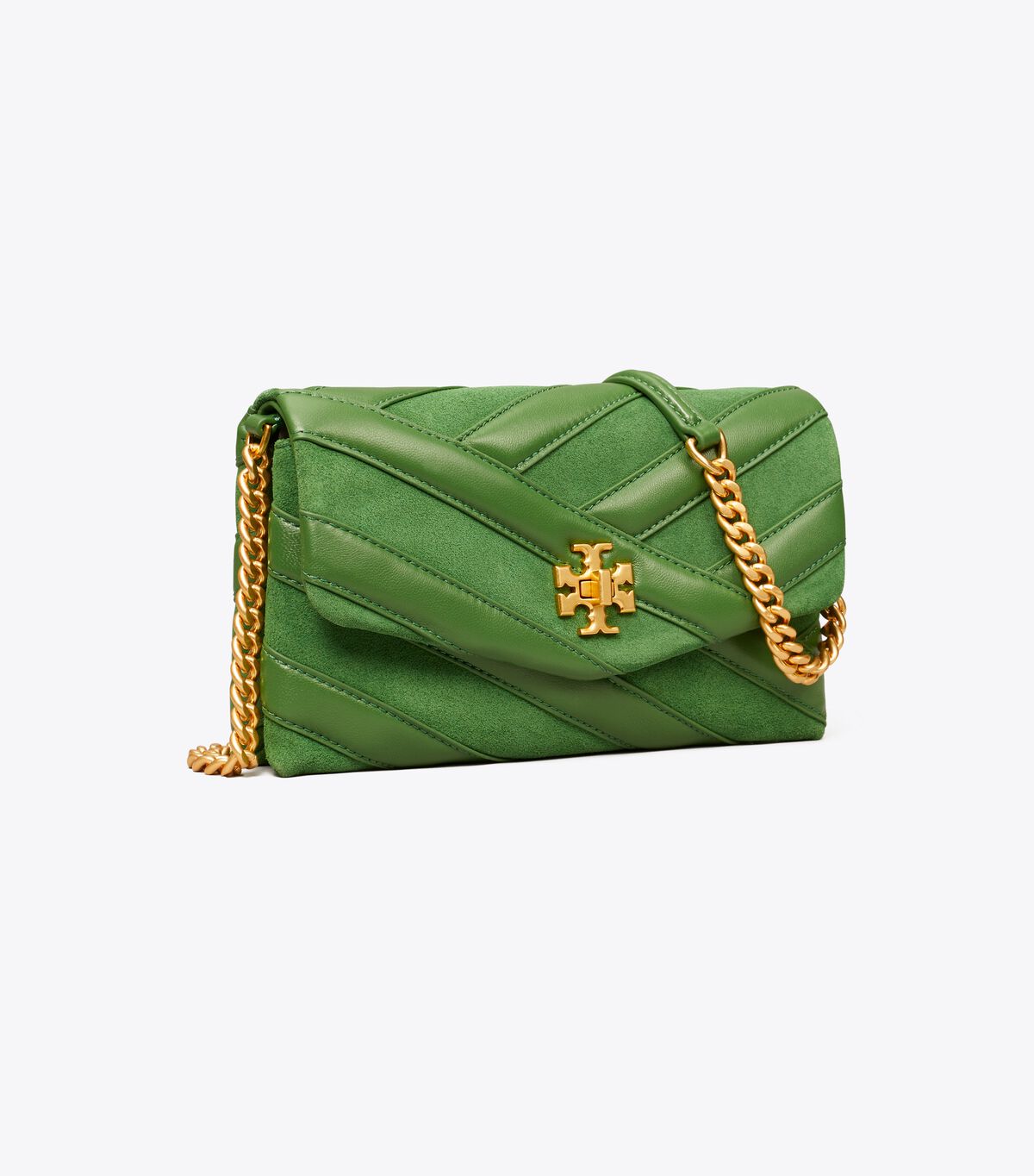 Kira Chevron Bombé Chain Wallet