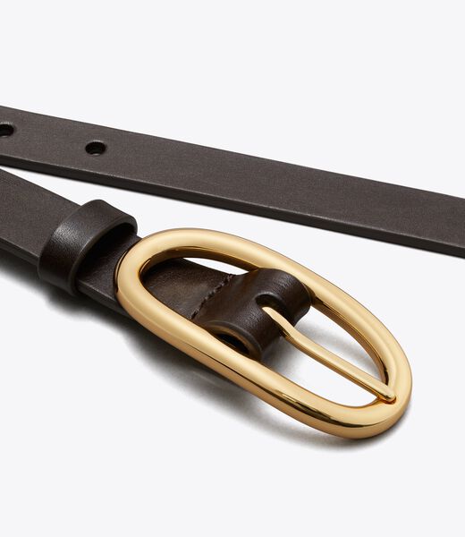 tory burch large pierced buckle belt
