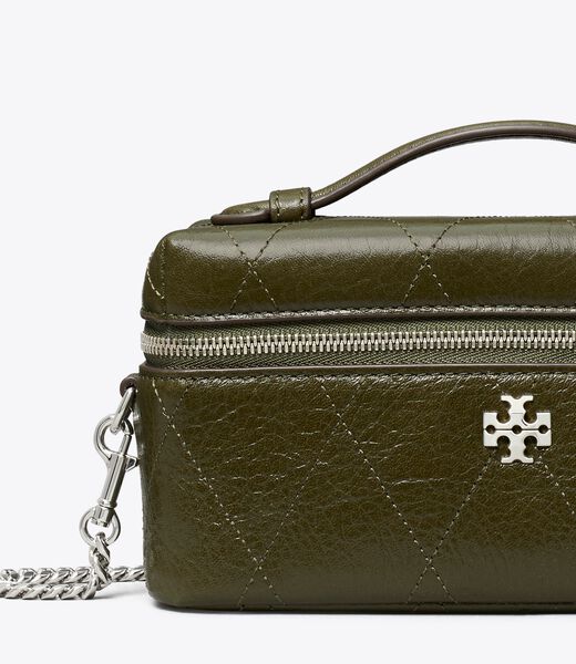 tory burch charlie quilted east west vanity case