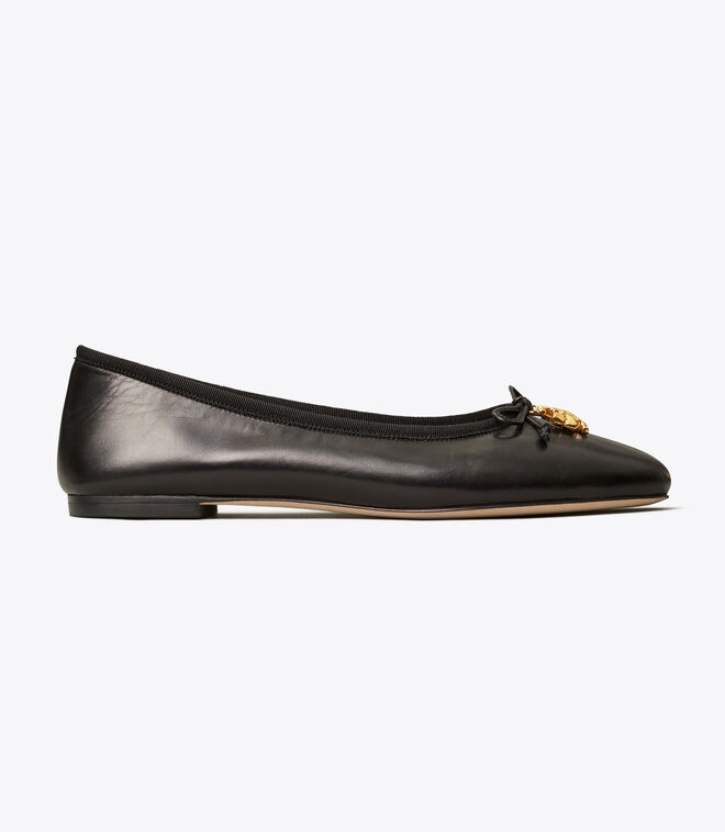 tory burch charm ballet flat