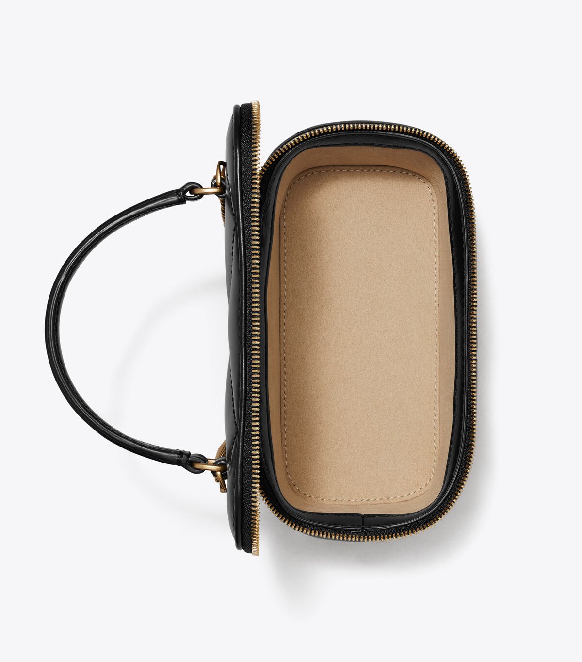 tory burch kira charm diamond quilt vanity case