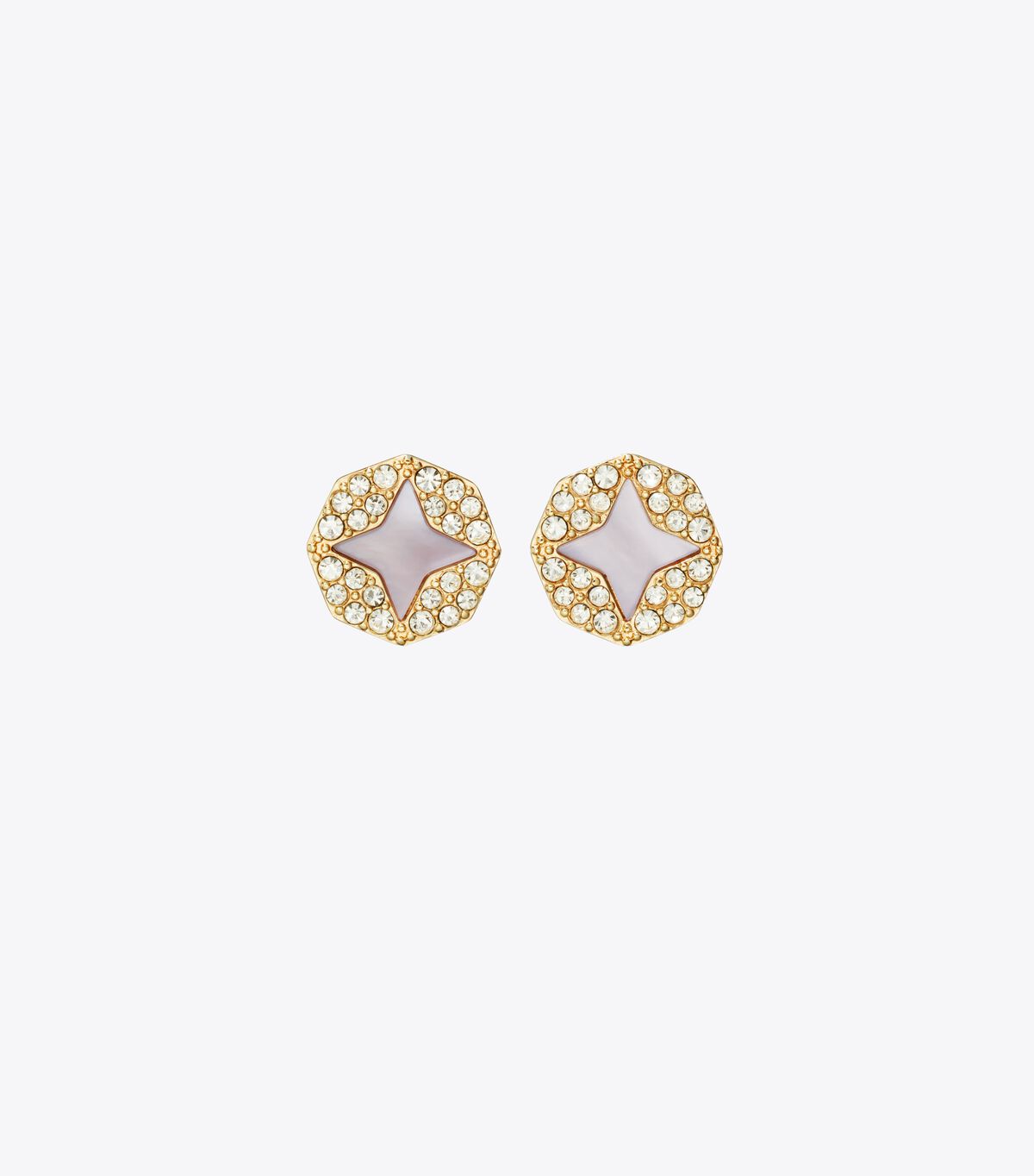 Forget Me Not Pavé Stud Earring tory burch forget me not pav stud earring
