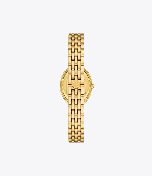 tory burch the oval ivory 2 tone 22mm x 28mm case