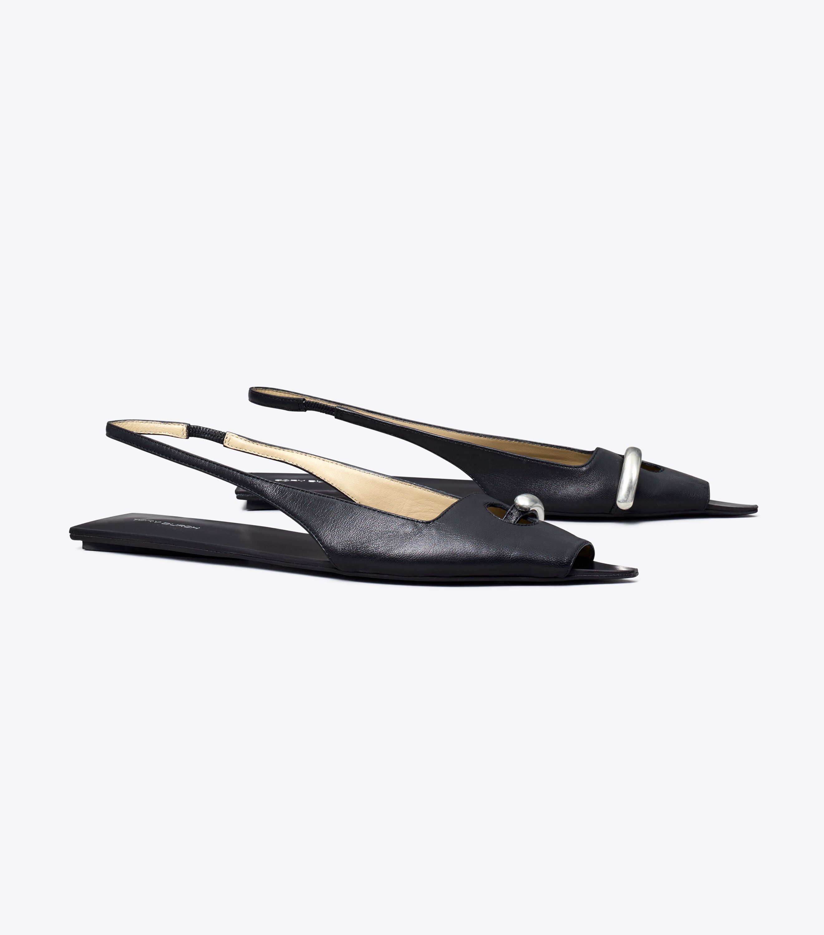 Tory burch slingback flats top