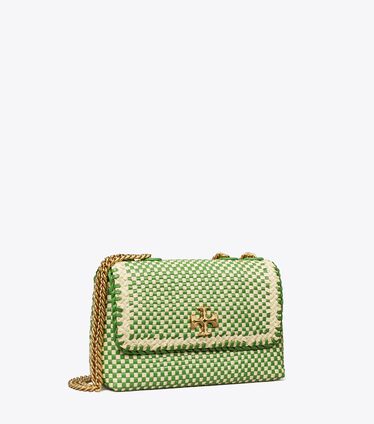 Small Kira Woven Chevron Convertible Shoulder Bag