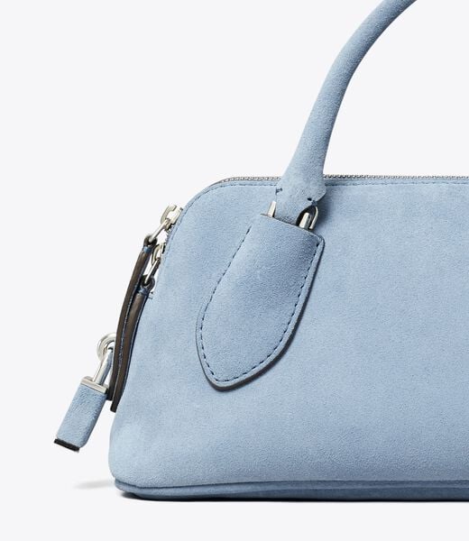 Lock Suede Top Handle Bag tory burch lock suede top handle bag