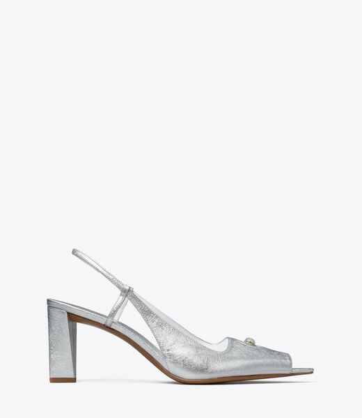 tory burch pierced peep toe slingback