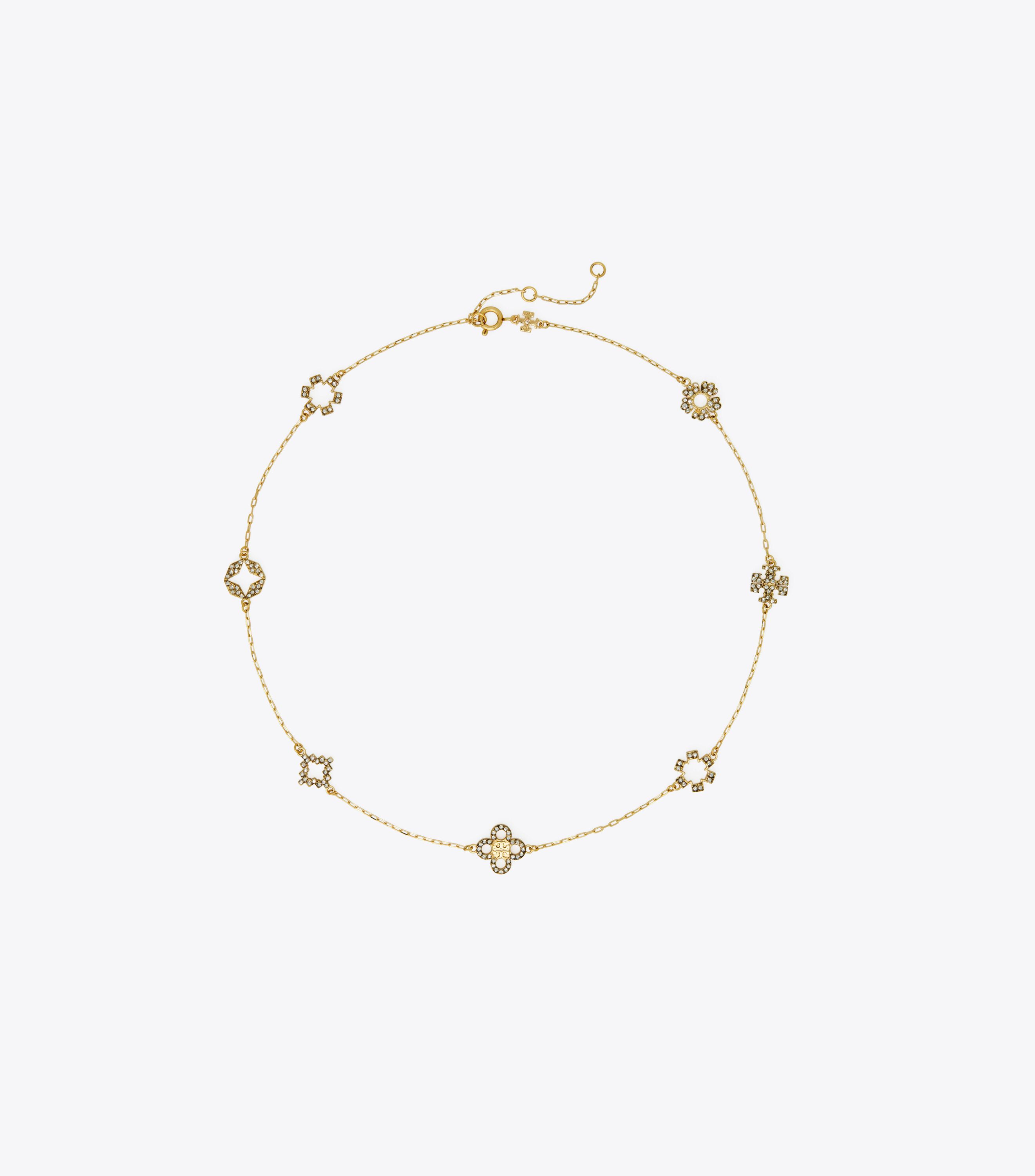Shop Women s designer necklaces Online Tory Burch Tory Burch UAE