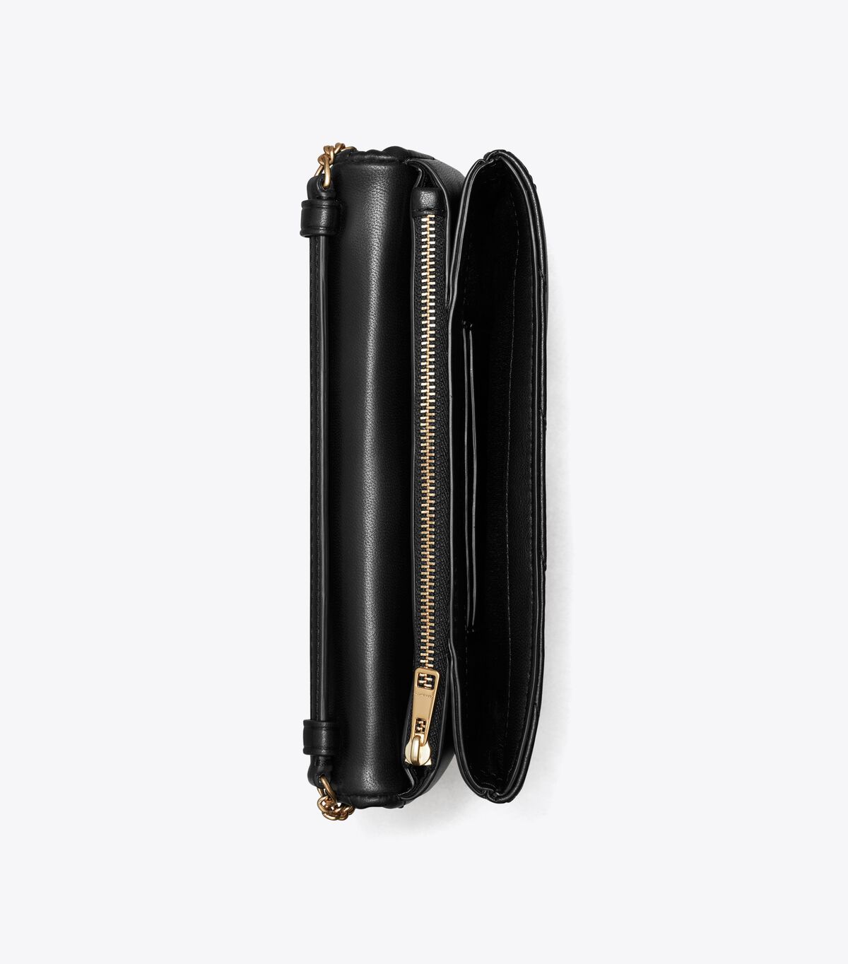 tory burch kira chevron chain wallet
